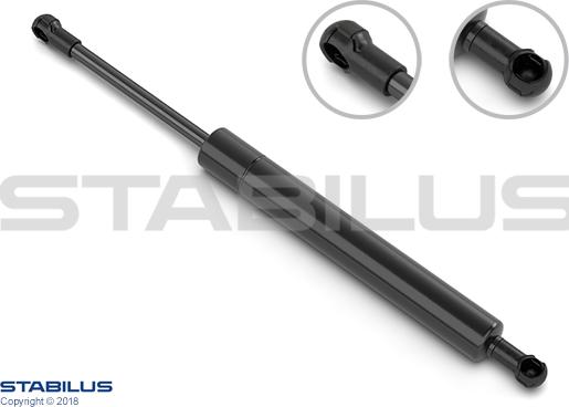 STABILUS 9584LY - Gas Spring, foot-operated parking brake xparts.lv