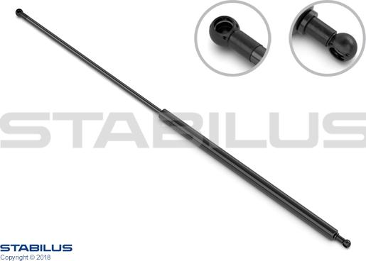 STABILUS 3958IA - Gas Spring, boot, cargo area xparts.lv