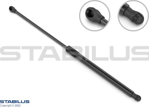 STABILUS 919707 - Gas Spring, boot, cargo area xparts.lv