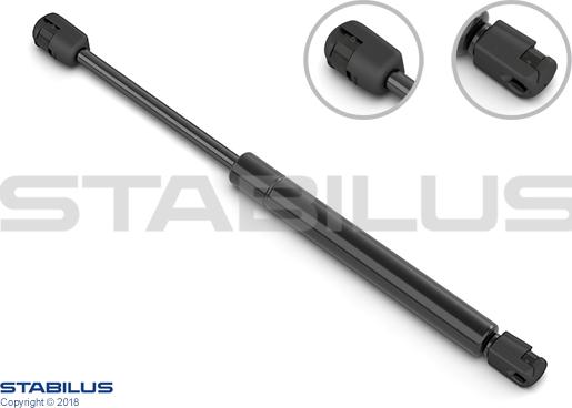 STABILUS 155830 - Gas Spring, boot, cargo area xparts.lv