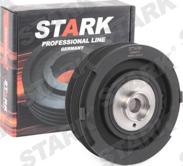 Stark SKBPC-0640007 - Belt Pulley, crankshaft xparts.lv