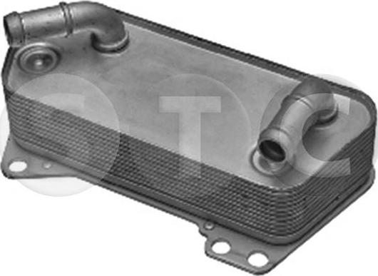 STC T439009 - Масляный радиатор, двигательное масло xparts.lv