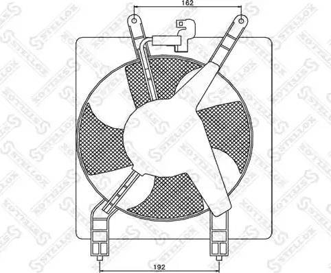 Stellox 29-99357-SX - Ventilators, Motora dzesēšanas sistēma xparts.lv