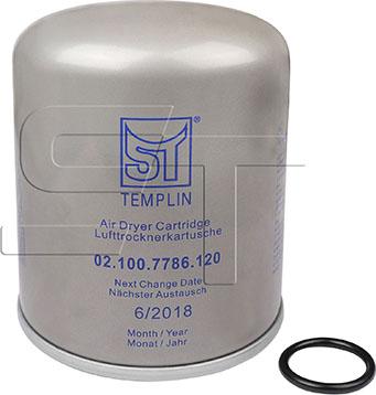 ST-Templin 02.100.7786.120 - Air Dryer Cartridge, compressed-air system xparts.lv