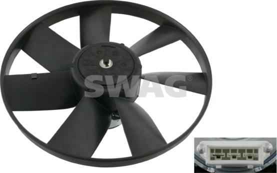 Swag 99 90 6993 - Fan, radiator xparts.lv