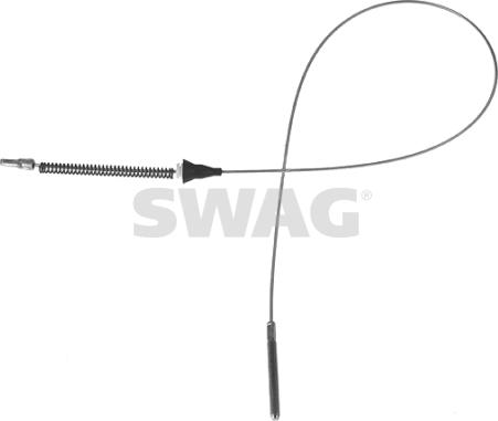 Swag 40 91 7306 - Cable, parking brake xparts.lv