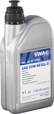 Swag 40 93 2590 - Трансмиссионное масло xparts.lv