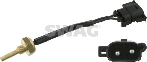 Swag 55 92 7206 - Датчик, температура охлаждающей жидкости xparts.lv