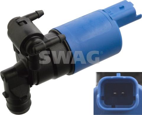 Swag 64 10 3392 - Водяной насос, система очистки фар xparts.lv