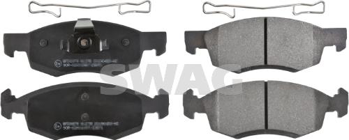 Swag 60 91 6750 - Brake Pad Set, disc brake xparts.lv