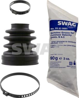 Swag 62 92 2017 - Bellow, drive shaft xparts.lv