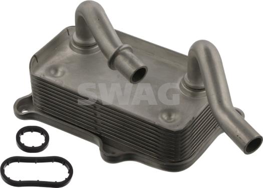 Swag 10 94 9404 - Oil Cooler, engine oil xparts.lv