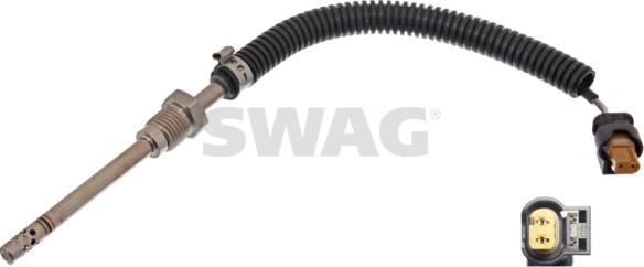Swag 10 94 9298 - Sensor, exhaust gas temperature xparts.lv