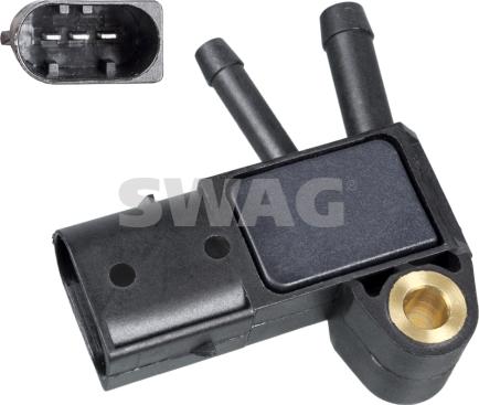 Swag 10 94 3587 - Sensor, exhaust pressure xparts.lv
