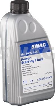 Swag 10 92 1647 - Hydraulic Oil xparts.lv