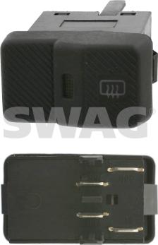 Swag 30 91 7002 - Switch, rear window heating xparts.lv