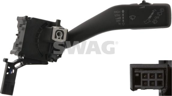 Swag 30 93 6761 - Steering Column Switch xparts.lv