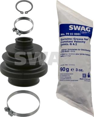 Swag 20 90 4429 - Bellow, drive shaft xparts.lv