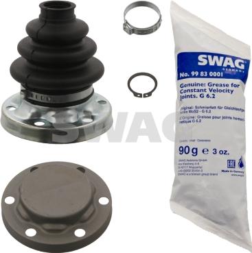 Swag 20 93 6552 - Bellow, drive shaft xparts.lv