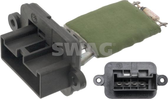 Swag 70 94 8299 - Resistor, interior blower xparts.lv