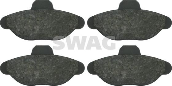 Swag 70 91 6082 - Brake Pad Set, disc brake xparts.lv