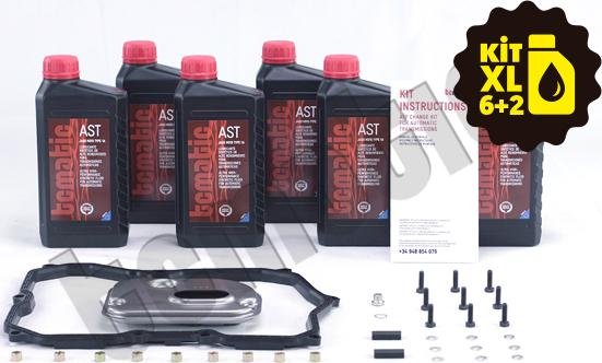 TCMATIC 105.101.1008 - Parts Kit, automatic transmission oil change xparts.lv