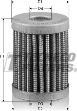 Tecneco Filters GAS3 - Fuel filter xparts.lv