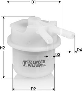 Tecneco Filters IN4191 - Degvielas filtrs xparts.lv