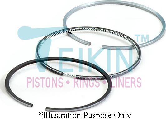 Teikin R-56110.STD - Piston Ring Kit xparts.lv