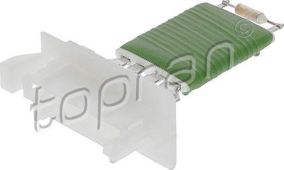 Topran 409 696 - Resistor, interior blower xparts.lv