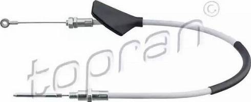 Topran 501 087 - Cable, automatic transmission xparts.lv