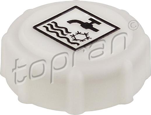 Topran 100 166 - Крышка, резервуар охлаждающей жидкости xparts.lv