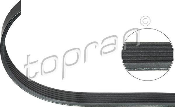 Topran 701 186 - Поликлиновой ремень xparts.lv