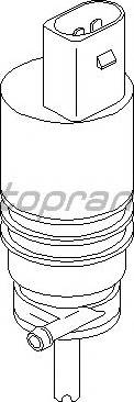 Topran 107818755 - Водяной насос, система очистки окон xparts.lv