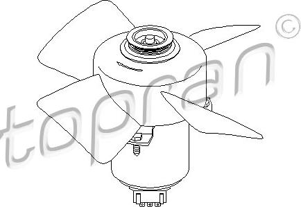 Topran 107 708 - Ventilators, Motora dzesēšanas sistēma xparts.lv