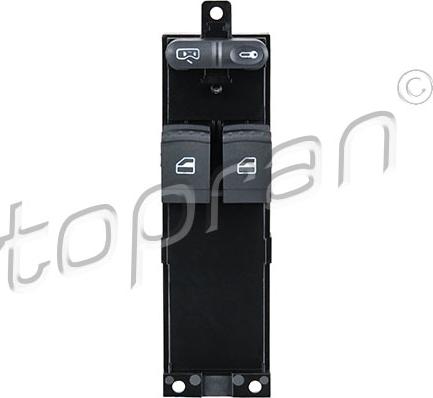 Topran 115 117 - Switch, door lock system xparts.lv