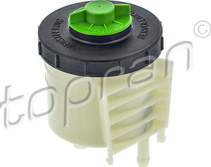 Topran 110 978 - Expansion Tank, power steering hydraulic oil xparts.lv