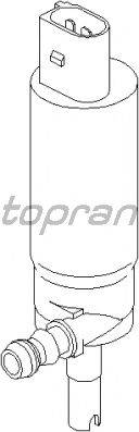 Topran 110 472 755 - Водяной насос, система очистки фар xparts.lv