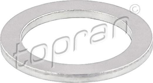 Topran 110 600 - Уплотнительное кольцо, резьбовая пробка маслосливного отверстия xparts.lv
