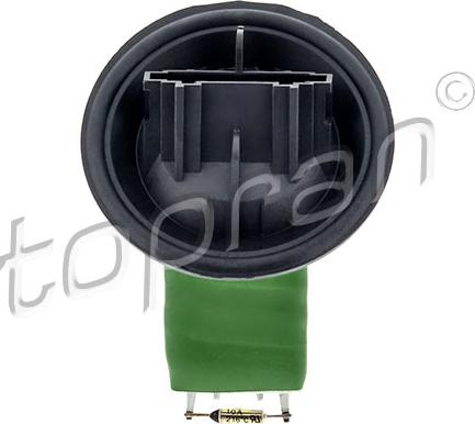 Topran 111 024 - Resistor, interior blower xparts.lv