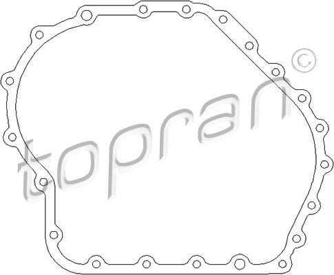 Topran 113 389 - Oil Seal, automatic transmission xparts.lv