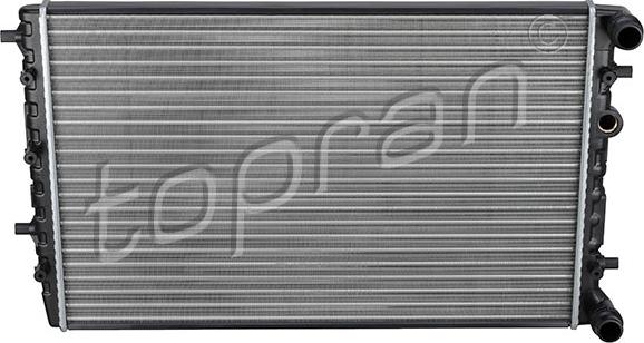 Topran 112 221 - Radiator, engine cooling xparts.lv
