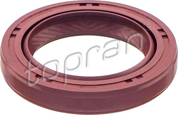 Topran 820 587 - Уплотняющее кольцо, коленчатый вал xparts.lv