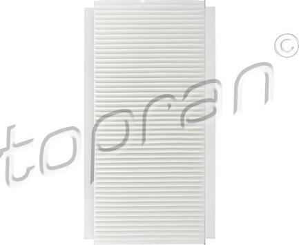 Topran 300 105 - Filter, interior air xparts.lv