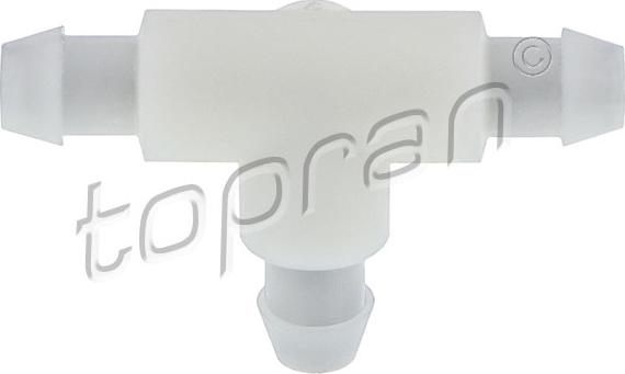 Topran 208 349 - Connector, washer-fluid pipe xparts.lv