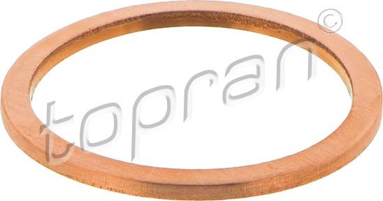 Topran 207 582 - Уплотнительное кольцо, резьбовая пробка маслосливного отверстия xparts.lv