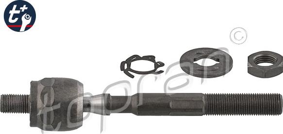 Topran 207 149 - Inner Tie Rod, Axle Joint xparts.lv