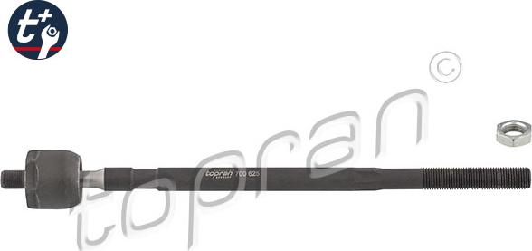 Topran 700 625 - Inner Tie Rod, Axle Joint xparts.lv