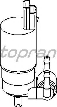 Topran 700132756 - Ūdenssūknis, Stiklu tīrīšanas sistēma xparts.lv