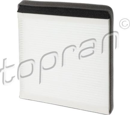 Topran 720 335 - Фильтр воздуха в салоне xparts.lv